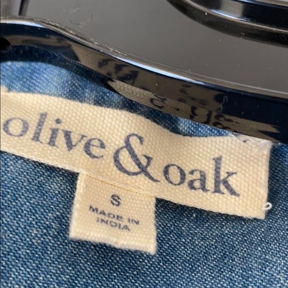 NWT MINI WASHED DENIM DRESS - Picture 6 of 7